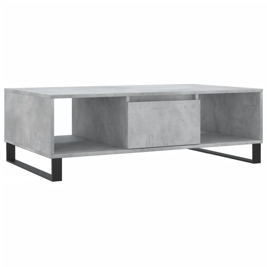 Arreda con Stile: Tavolino Effetto Cemento 104x60x35 cm Moderno