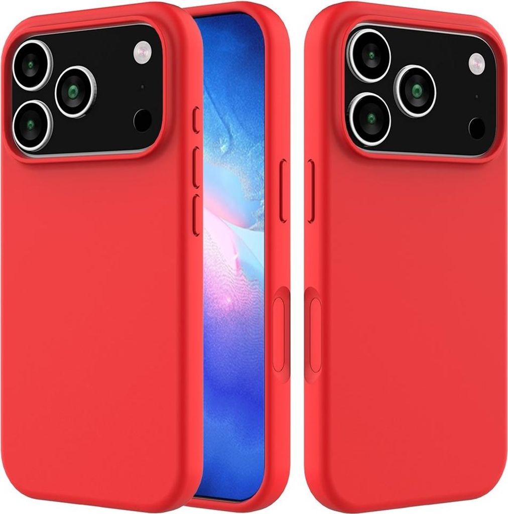 iPhone 17 Pro Hülle - Coverup Liquid Colour Back Cover - Cadmium Red