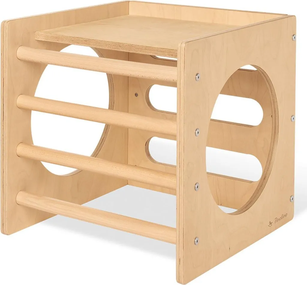 Module de motricité Cube à grimper Kari - Aire de jeux intérieure bois - 3