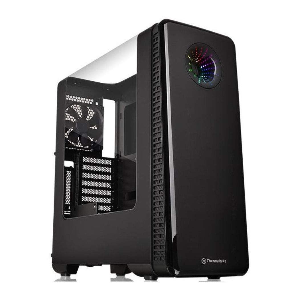 Thermaltake View 28 RGB, Midi Tower, PC, Schwarz, ATX, ITX, micro ATX, SPCC, Gaming
