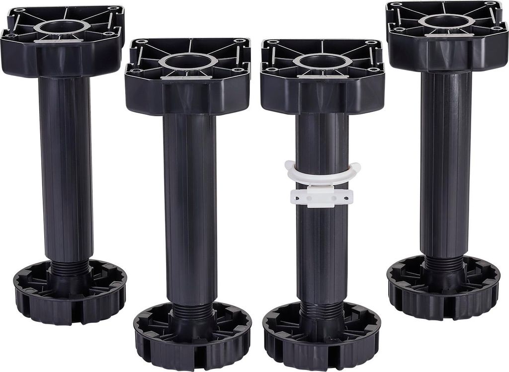 4er Set Sockelfuß 150 mm verstellbar