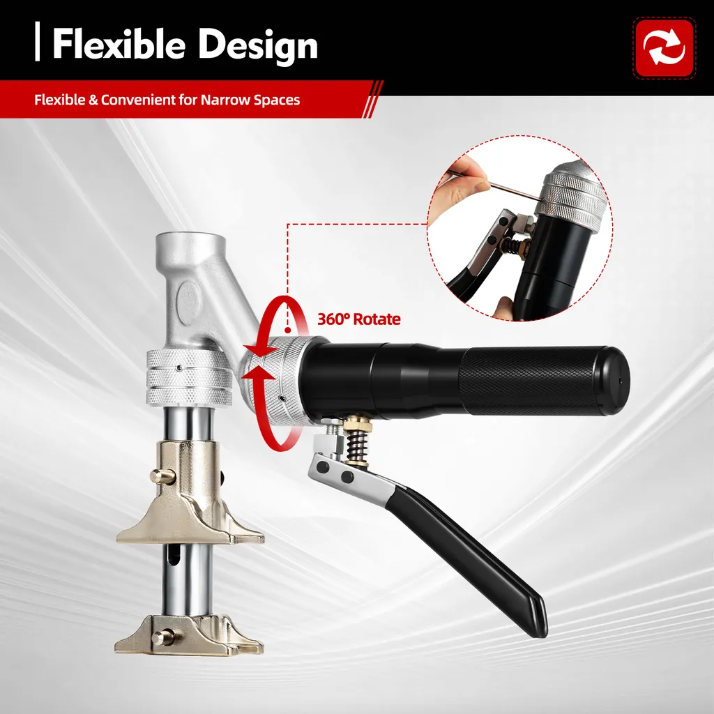 Pince à sertir hydraulique pour raccords à glissement 16 à 32 mm