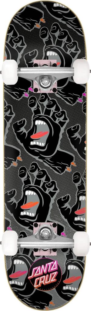 Santa Cruz Gradient Hands XL Komplett-Skateboard mit klassischem Santa Cruz-Design
