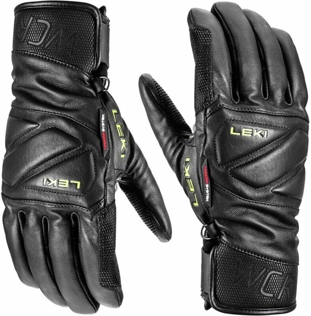 Leki WCR Venom Speed 3D Black/Ice Lemon 9,5 Lyžiarske Obrázok produktu 