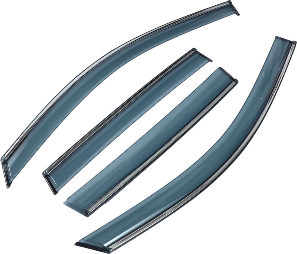 Seitenfensterabweiser für Honda Fit Hatchback 2007-2008 Seitenscheiben-Luftabweiser Regenschutz Sonnenblenden Windabweiser Fensterschattierungen 1...