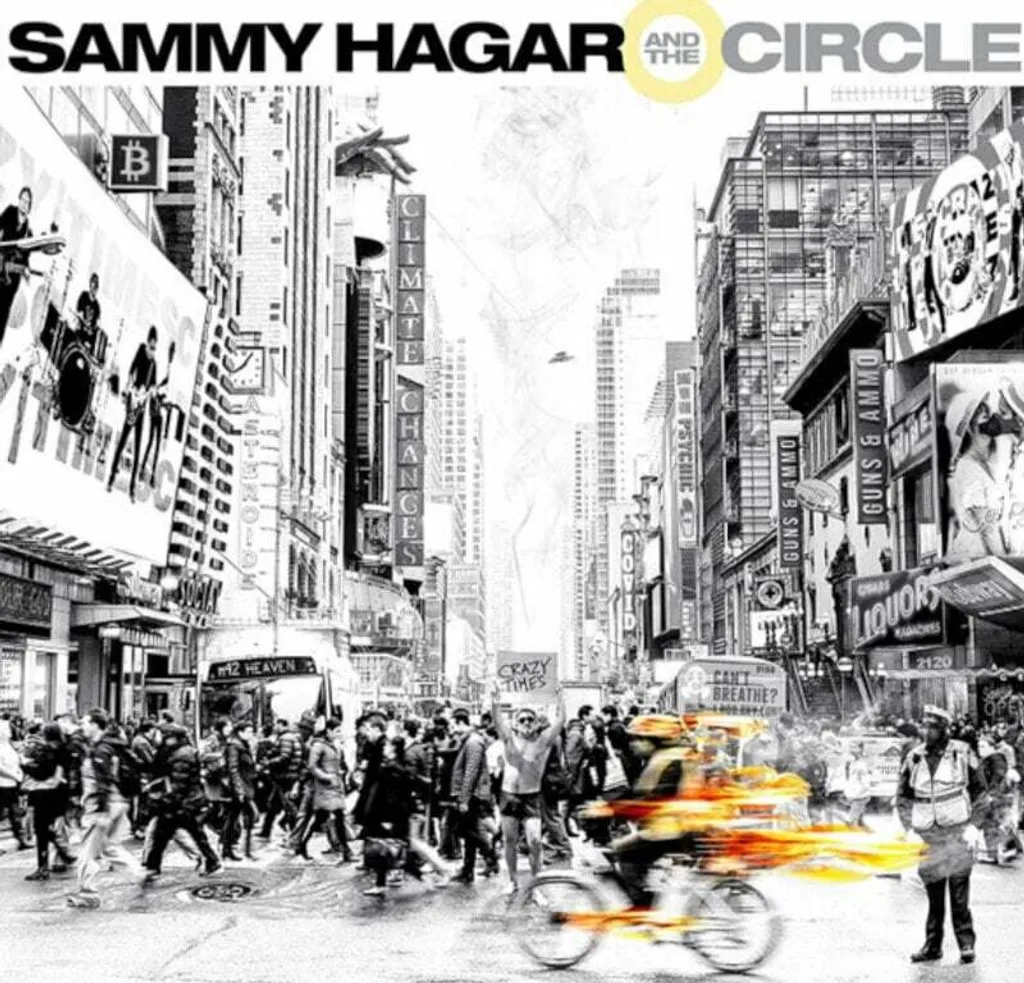 Album Vinyle Crazy Times de Sammy Hagar & The Circle Disque LP 33 Tours