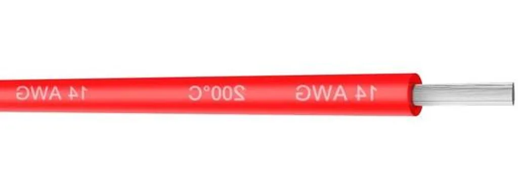 Câble rouge 14 AWG flexible 10m idéal pour installation audio et auto