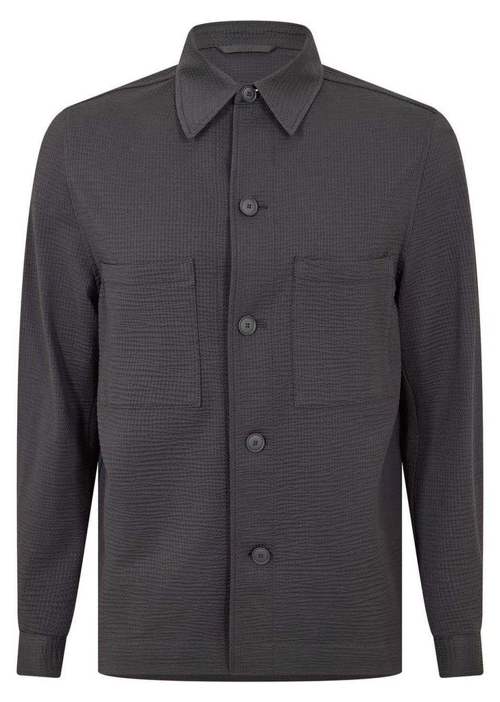 Boss - Hemdjacke für Herren/Damen Uni GT15345 (XL) (Schwarz)
