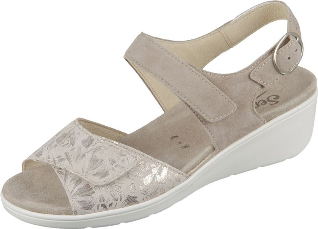 Semler Komfort Sandalen Ramona/Weite H Damen 383831393132 Beige 39 EU