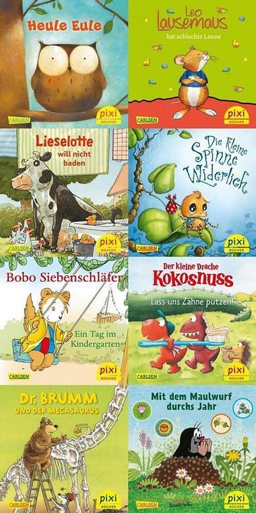Pixi-8er-Set 297: Pixis liebste Kinderbuch-Helden (8x1 Obrázok produktu 