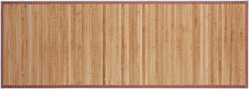 Relaxdays Badematte Bambus natur, ca. 53 x 152 cm, ca. 0,4 Produktbild