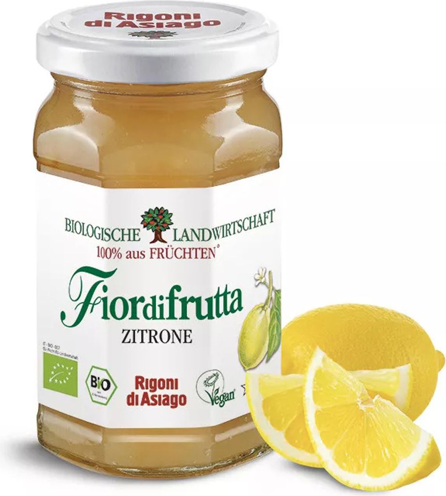 Rigoni di Asiago - Fiordifrutta Zitrone - 260g Produktbild 