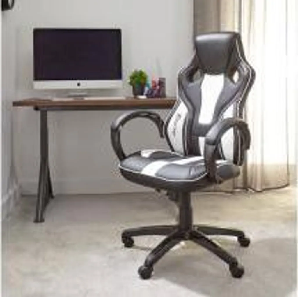 Fauteuil de jeu réglable X-Rocker Maverick avec soutien lombaire