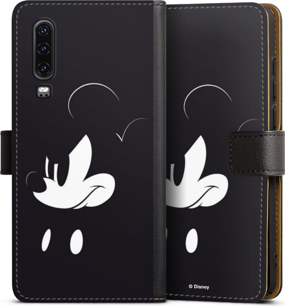 DeinDesign Klapphülle für Huawei P30 Handytasche Lederhülle Tasche Disney Mickey Mouse Offizielles Lizenzprodukt