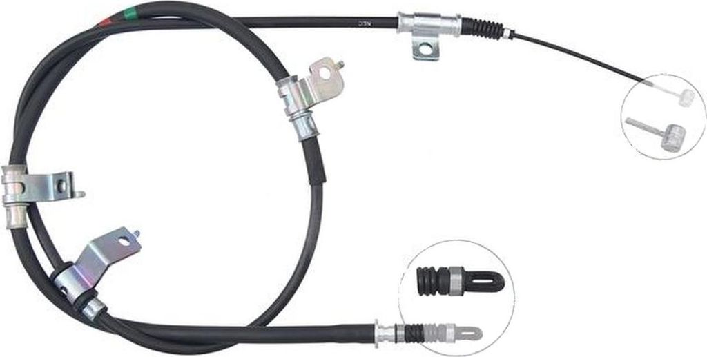 A.B.S. Handbremsseil Seilzug Feststellbremse für HYUNDAI H-1 Travel (TQ) K17500