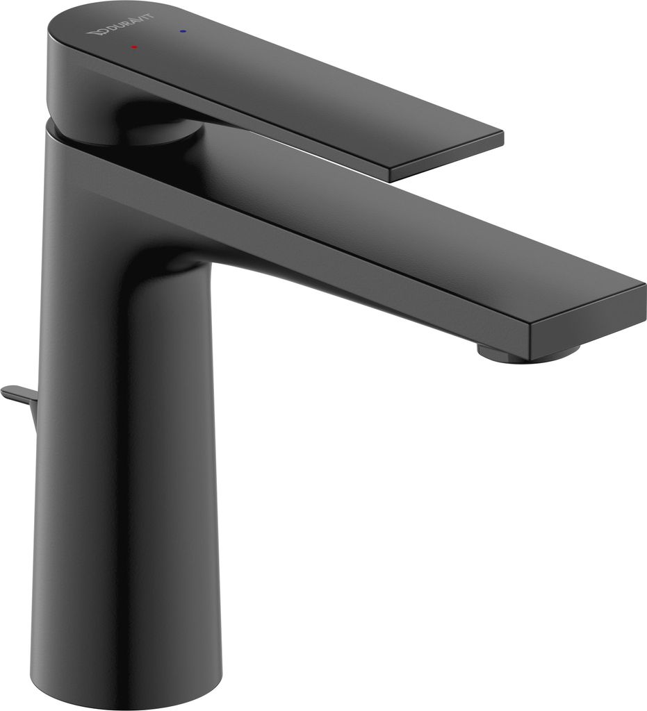 Duravit Tulum Einhebel-Waschtischmischer M, Ausladung 135mm, mit Zugstange Ablaufgarnitur, TU1020001046