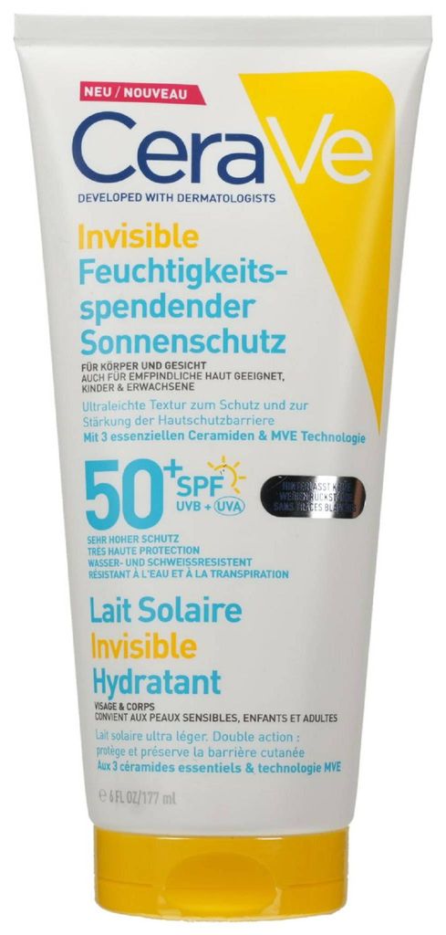 CERAVE Sonnenschutz Körper feuchtigkeitssp.SPF 50+, 177ml Produktbild 