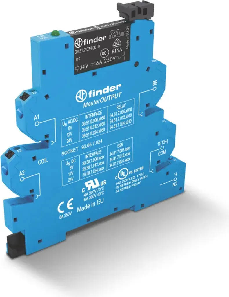 Finder MasterOutput 39.51.0.012.0060 - Relais de couplage EMR 12V DC
