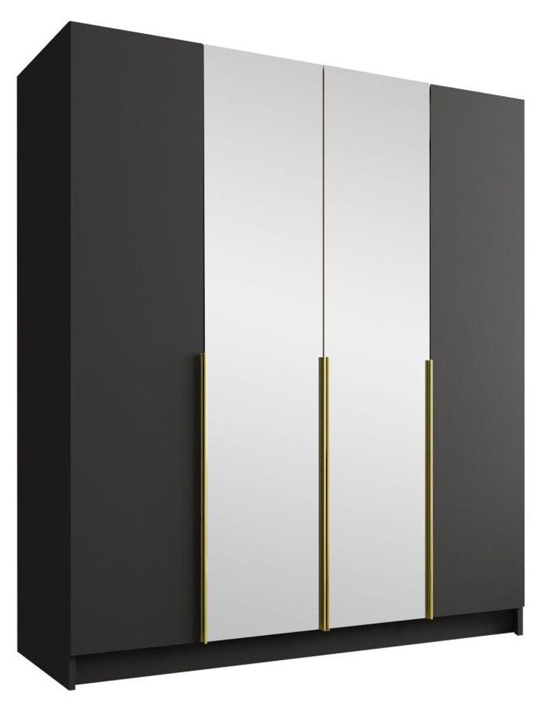 MIRJAN24 Kleiderschrank Santi II, Schlafzimmer, mit Produktbild 