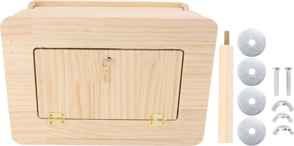 Vogelnistkasten Holz -Acrylpapageien nisten Sittichzüchtung für Käfigzubehör