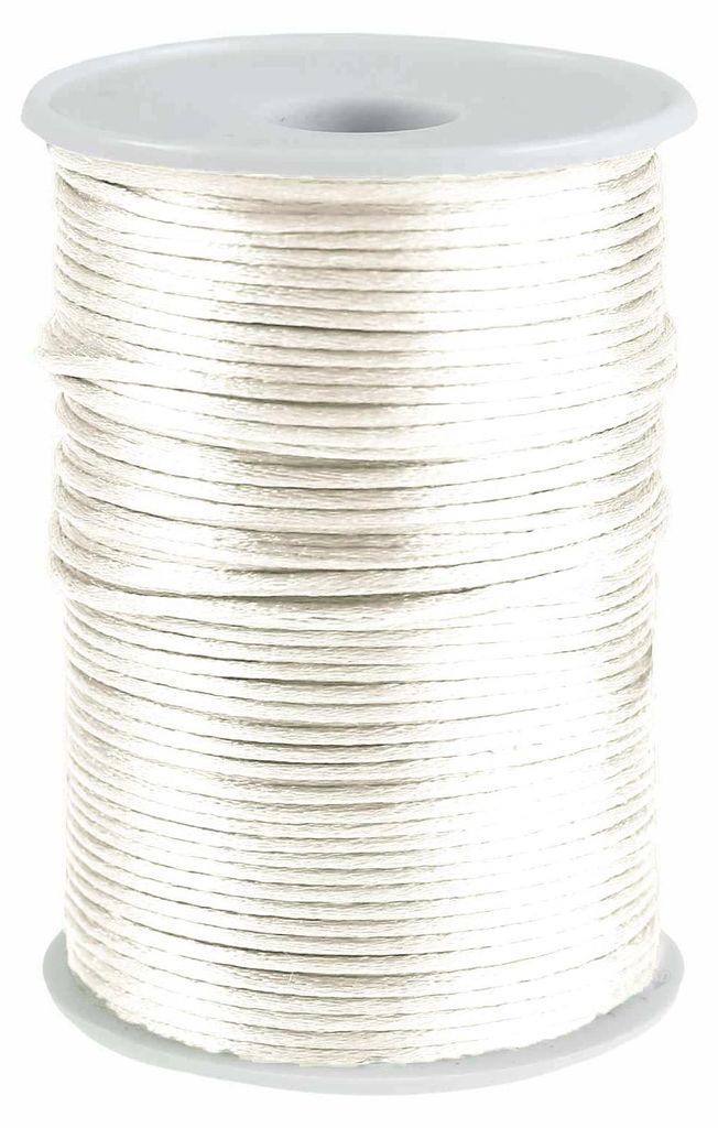 90m Satinschnur 2mm Satinkordel Schmuck-Kordel -Schnur Produktbild 