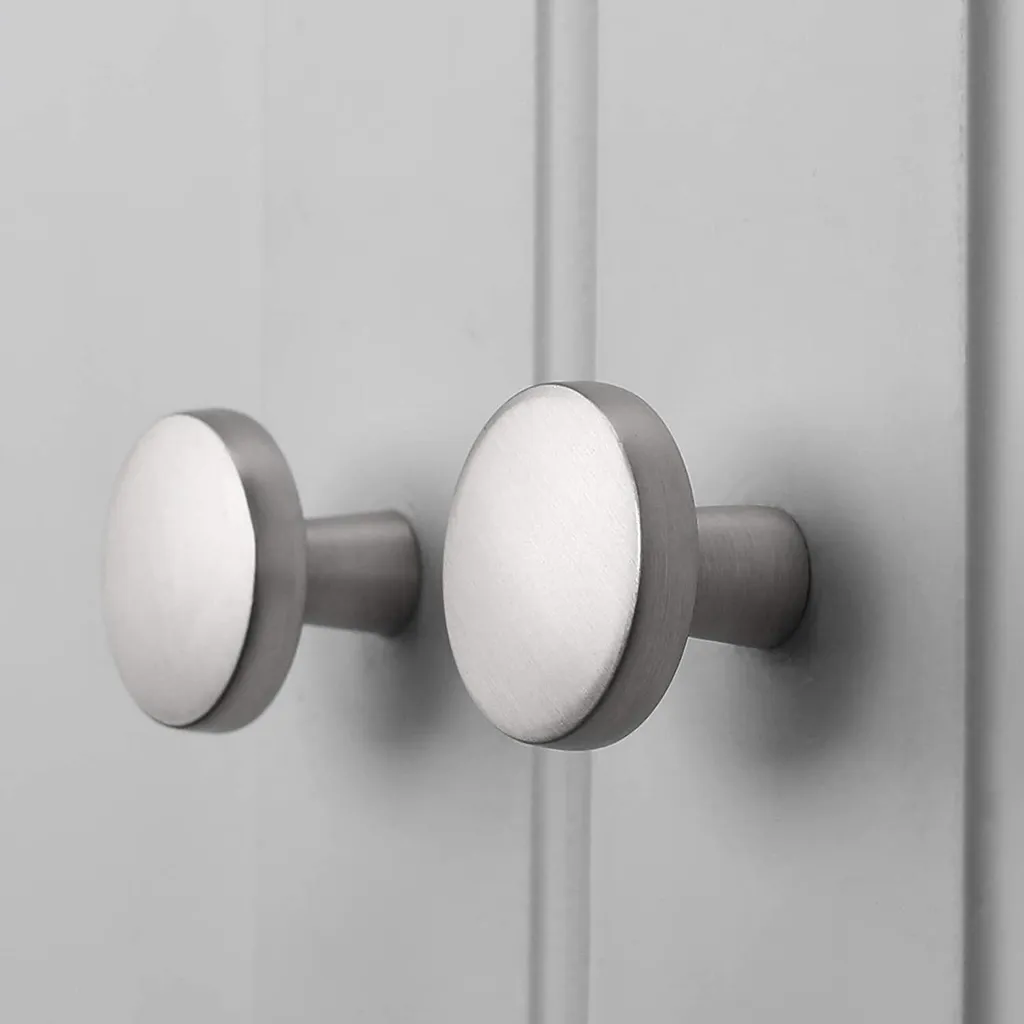 Poignées en acier inoxydable pour armoire de cuisine, lot de 10 inox