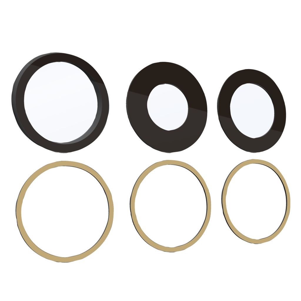iPhone 14 Pro / Max Original OEM Saphir Kamera Glas Linse Reparatur Set mit Kleber Glue