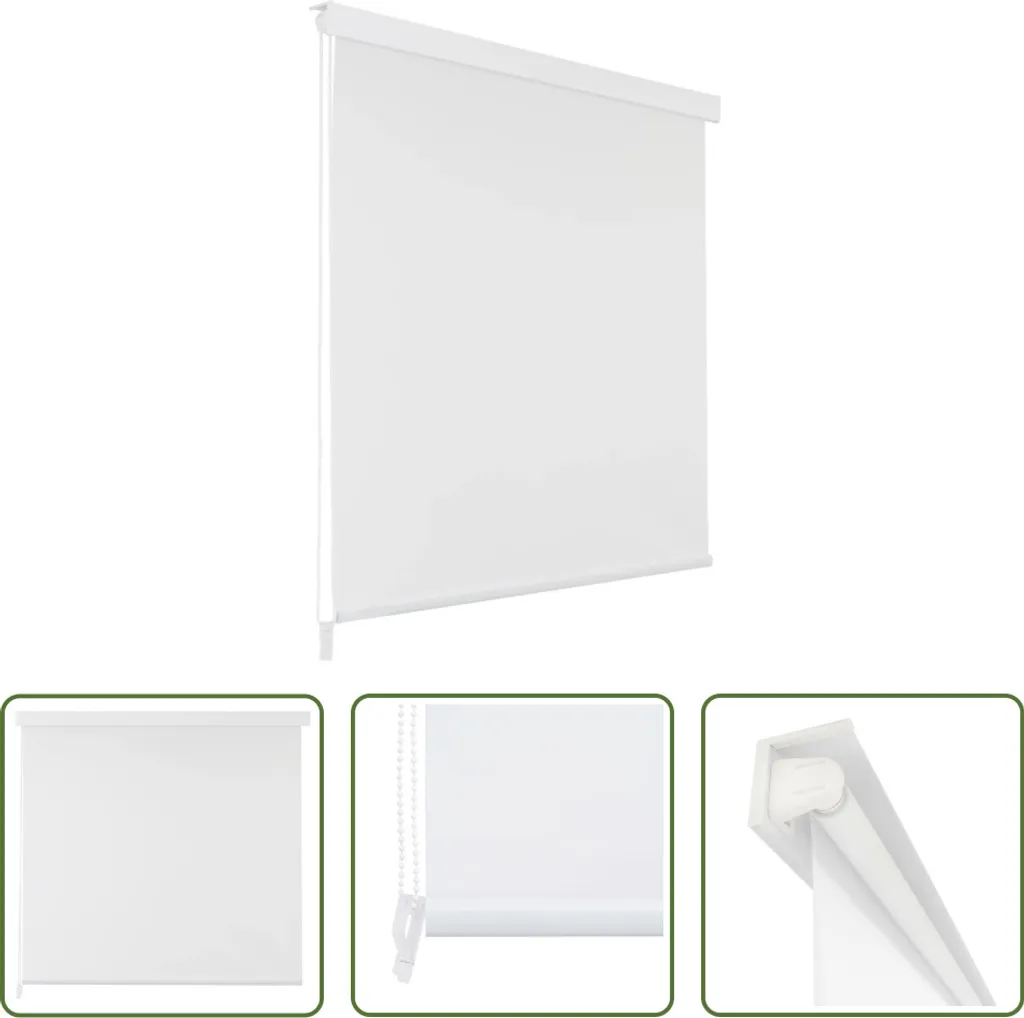 The Living Store Duschrollo 100x240 cm Weiß - 6