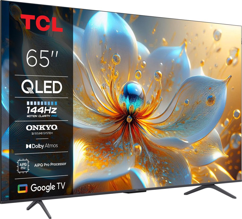 TCL 65T8C, 165,1 cm (65"), 3840 x 2160 Pixel, QLED, Produktbild 