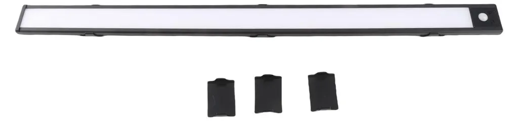 Barre lumineuse à détecteur de mouvement rechargeable LED blanche 40cm