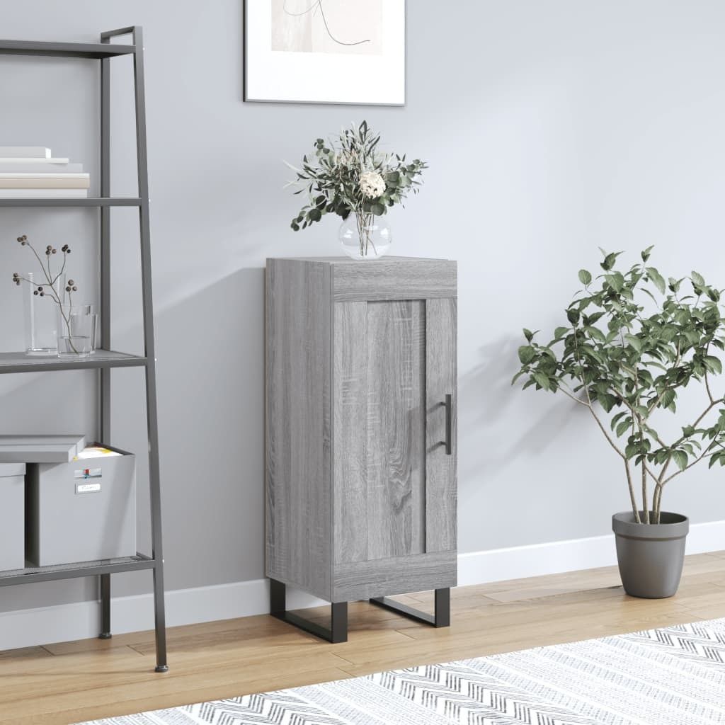 Maison Exclusive - Sideboard Grau Sonoma 34,5x34x90 cm Holzwerkstoff