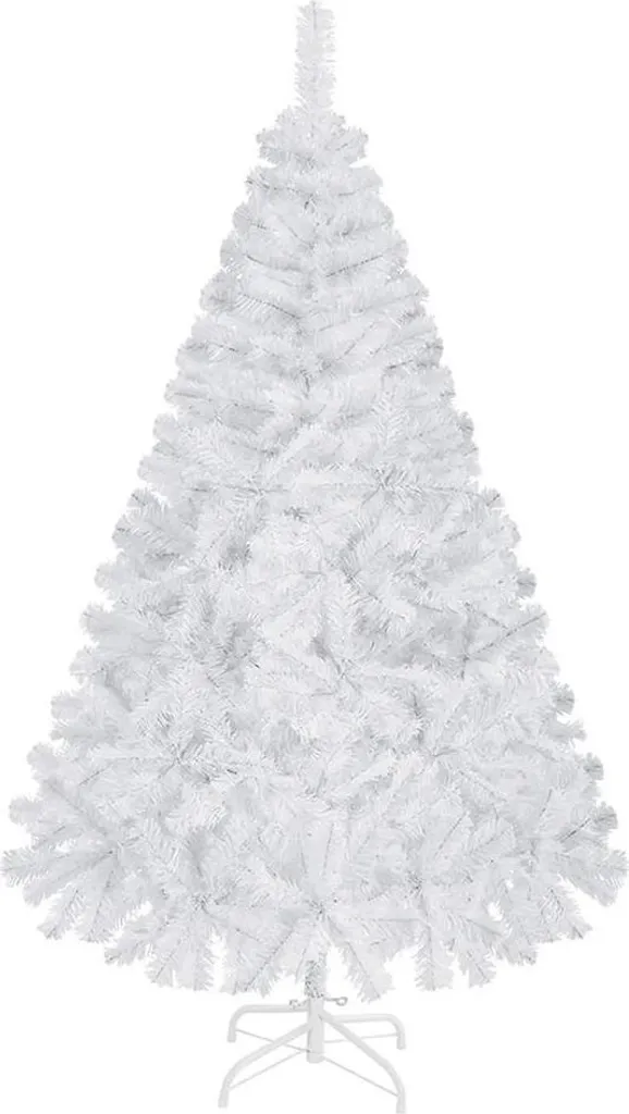 Sapin Noël Artificiel 183 cm avec 598 Pointes et Pied Métal Pliable