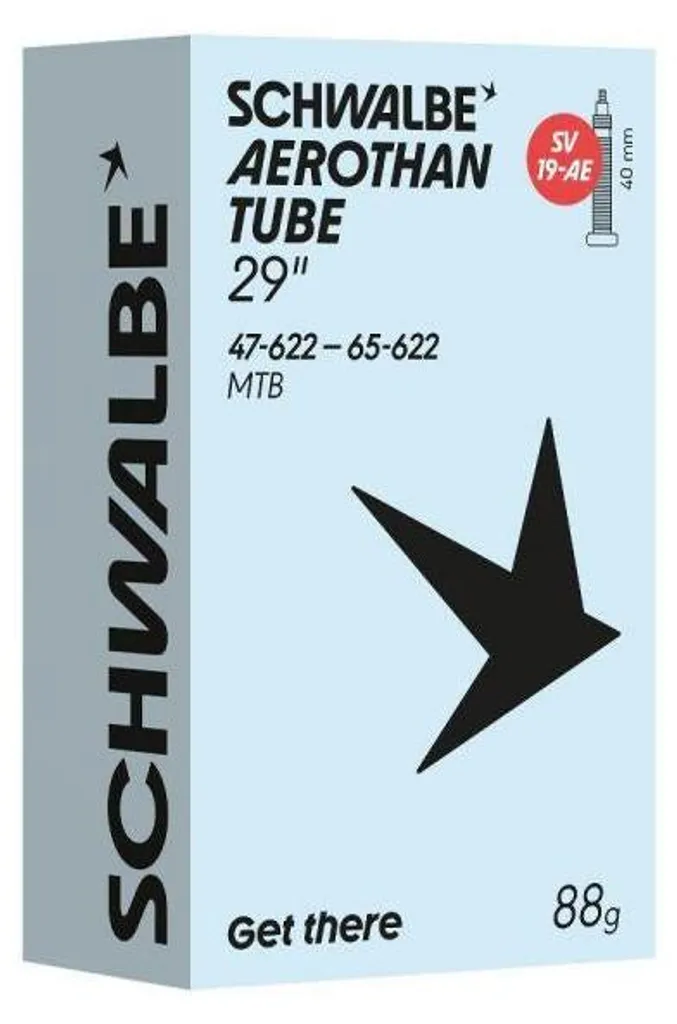 Évitez les crevaisons VTT avec la chambre Schwalbe AEROTHAN SV19 40mm