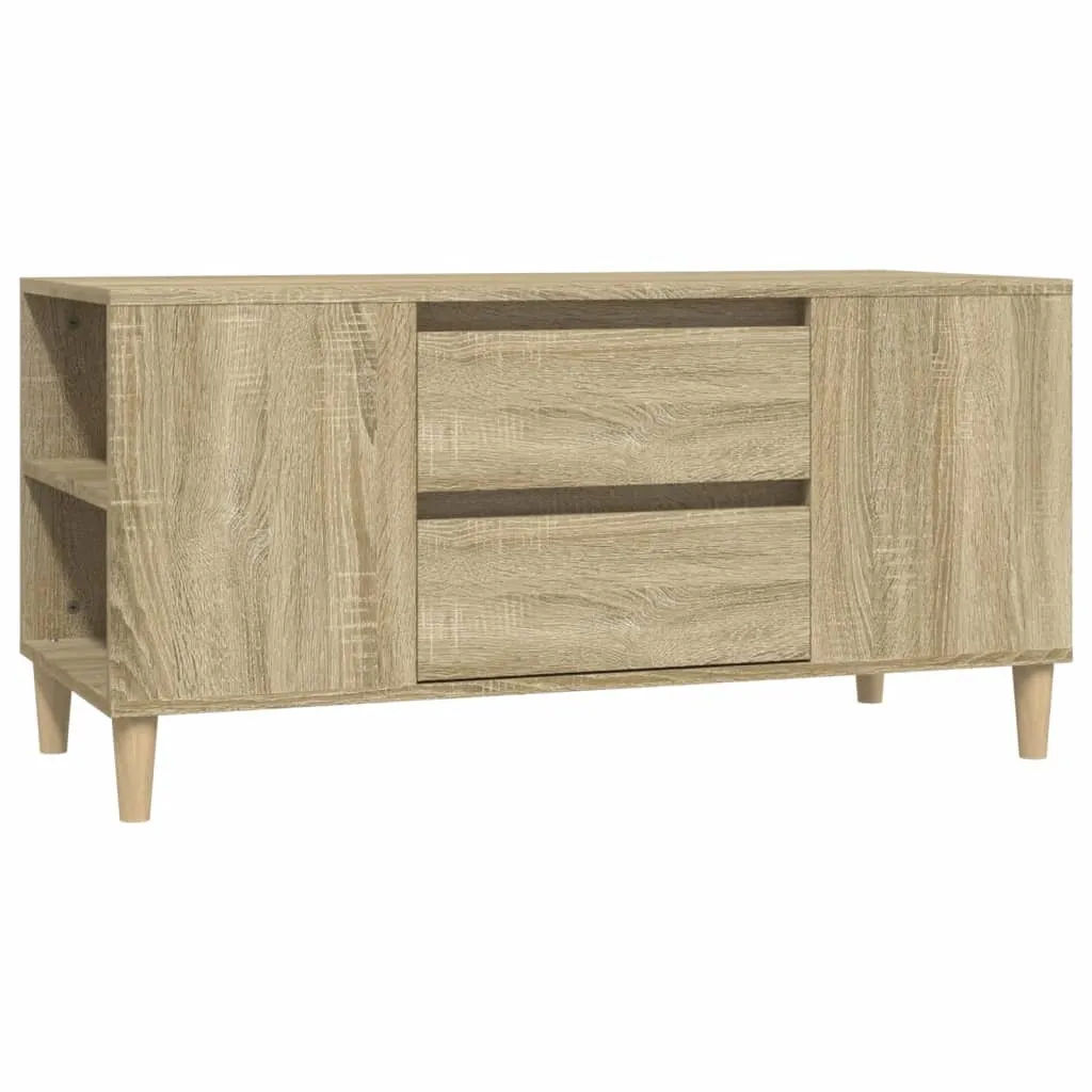 SYFAX™ Mobile Porta TV Rovere Sonoma 102x44,5x50 cm Legno Multistrato