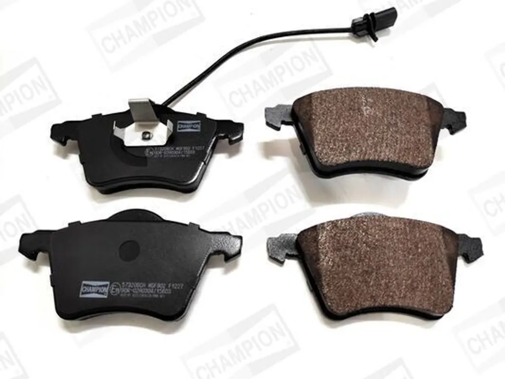 Plaquettes de frein sans bruit Champion 573206CH pour Seat Alhambra 7V