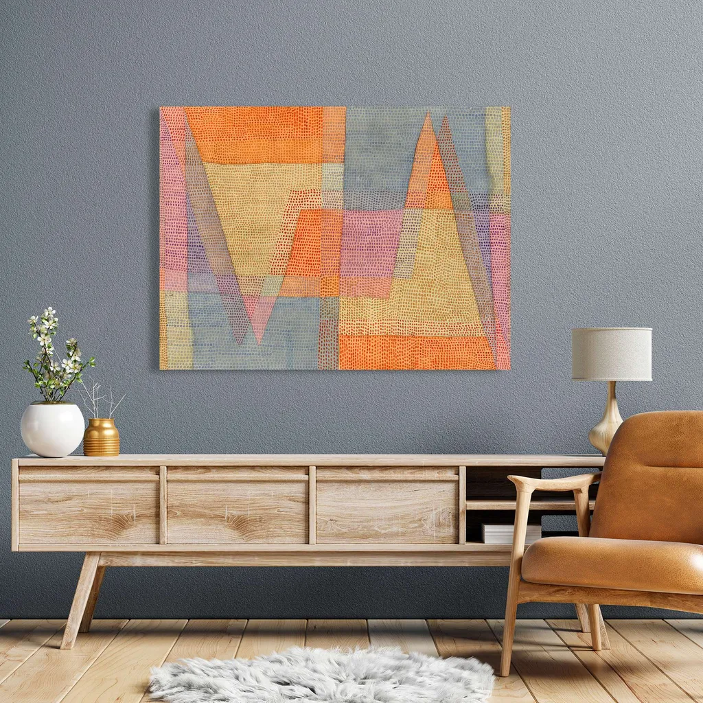 Décoration Murale Paul Klee : Impression sur Toile de Qualité 80x60 cm - 2