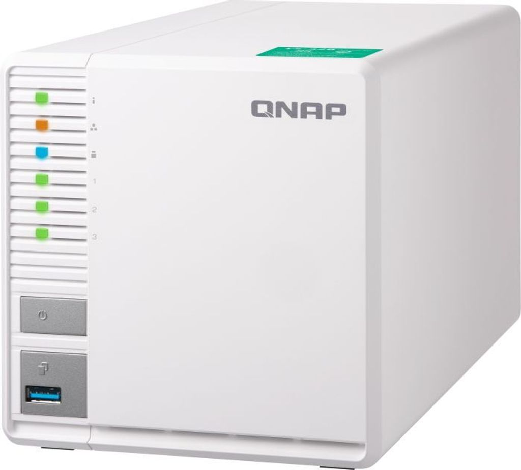 QNAP TS-328-2G Desktop NAS Gehäuse mit 2 GB DDR4 RAM, Produktbild 