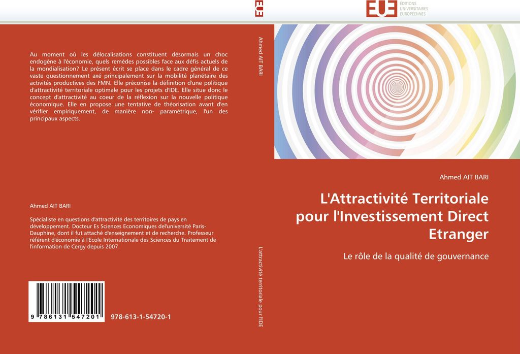 L'Attractivité Territoriale pour l'Investissement Direct Etranger