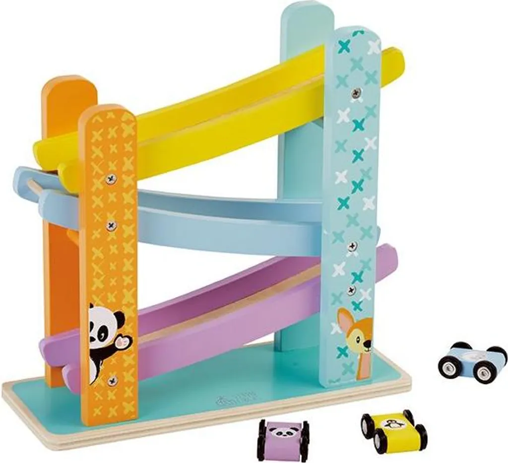 Circuit de course en bois robuste : fini les jouets cassés en plastique