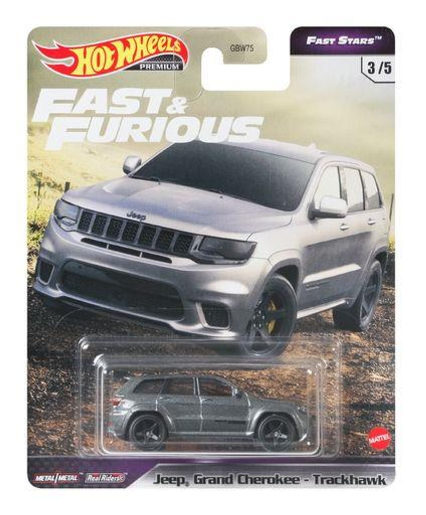 HOT WHEELS GRL74 Fast & Furious Jeep Trackhawk Produktbild 