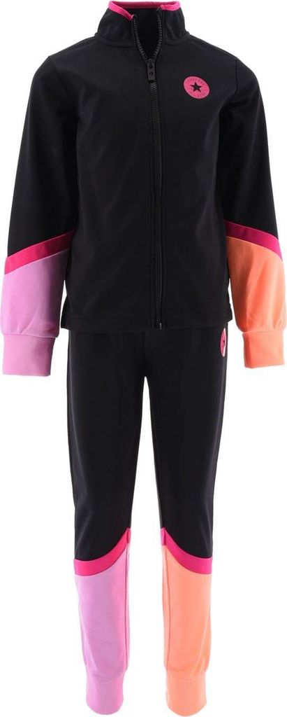 Converse - Trainingsanzug für Kinder Tricot GT7789 (18 Monate) (Schwarz)