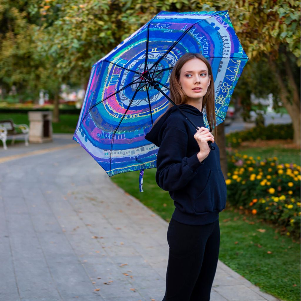Biggdesign Evil Eye Mini Regenschirm, Automatischer Produktbild 