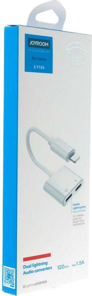 Joyroom Adapter Lightning Kopfhörersplitter - 2x Lightning Produktbild 13