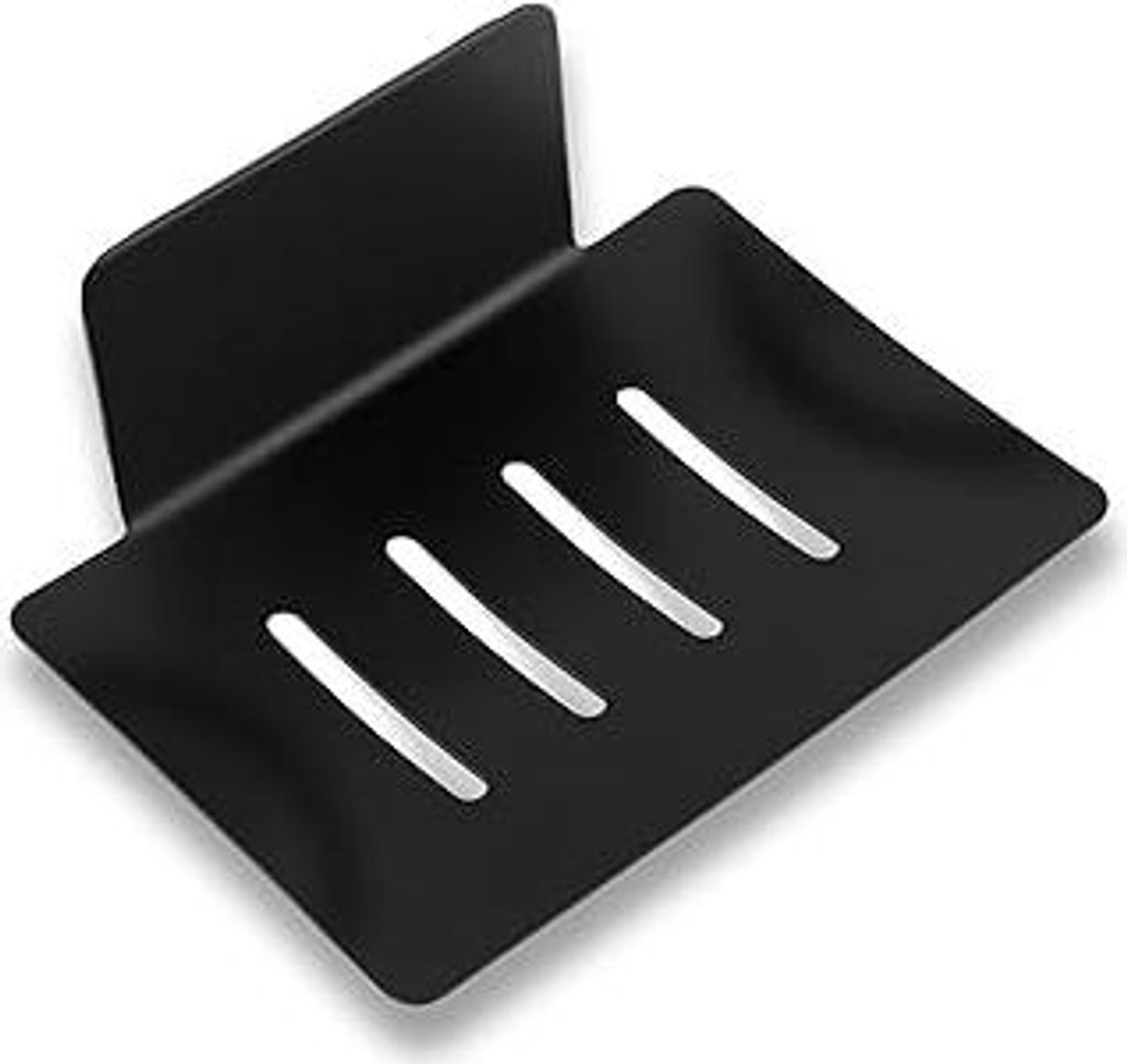 Seifenhalter Ohne Bohren Edelstahl, Selbstklebend Seifenschale Wand, seifenhalter Dusche, Seifenhalter Wandmontage für Bürsten Schwämme, Seifena...