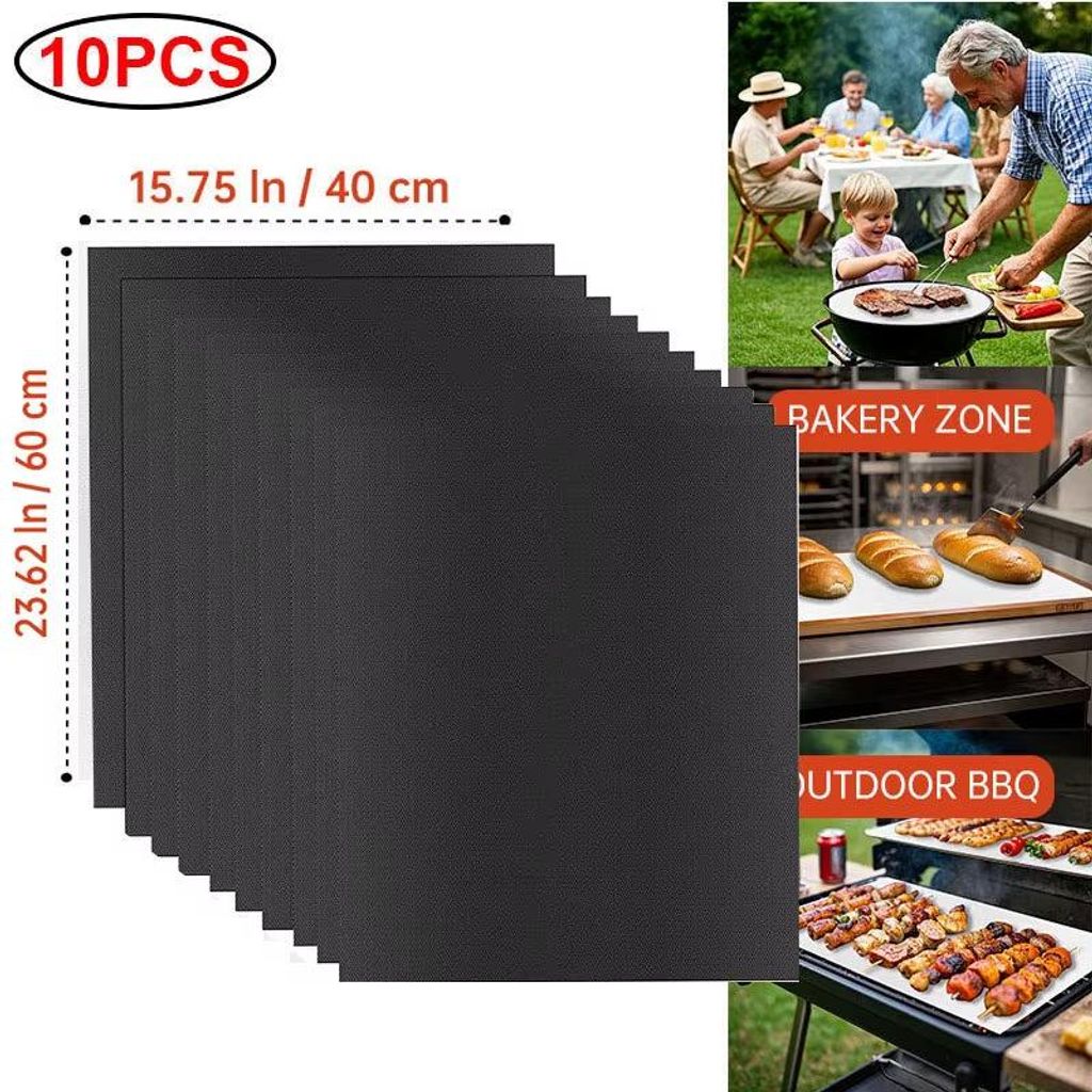 BBQ Matten Ofen Boden Liner Wiederverwendbare Produktbild 