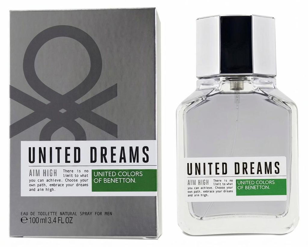 Benetton United Dream Aim High Eau de Toilette pour Homme Immagine del prodotto 
