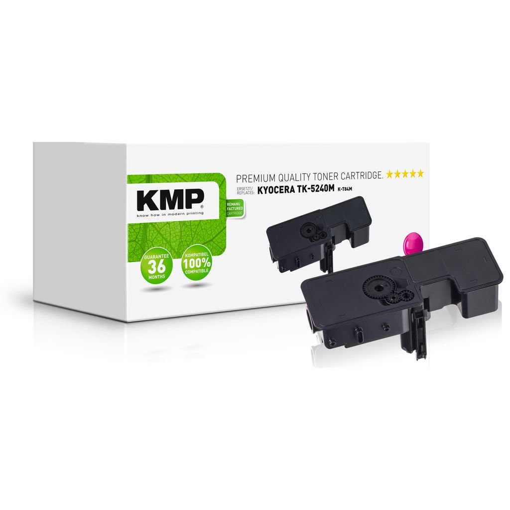 KMP K-T84M Toner magenta kompatibel mit Kyocera TK-5240 M Produktbild 