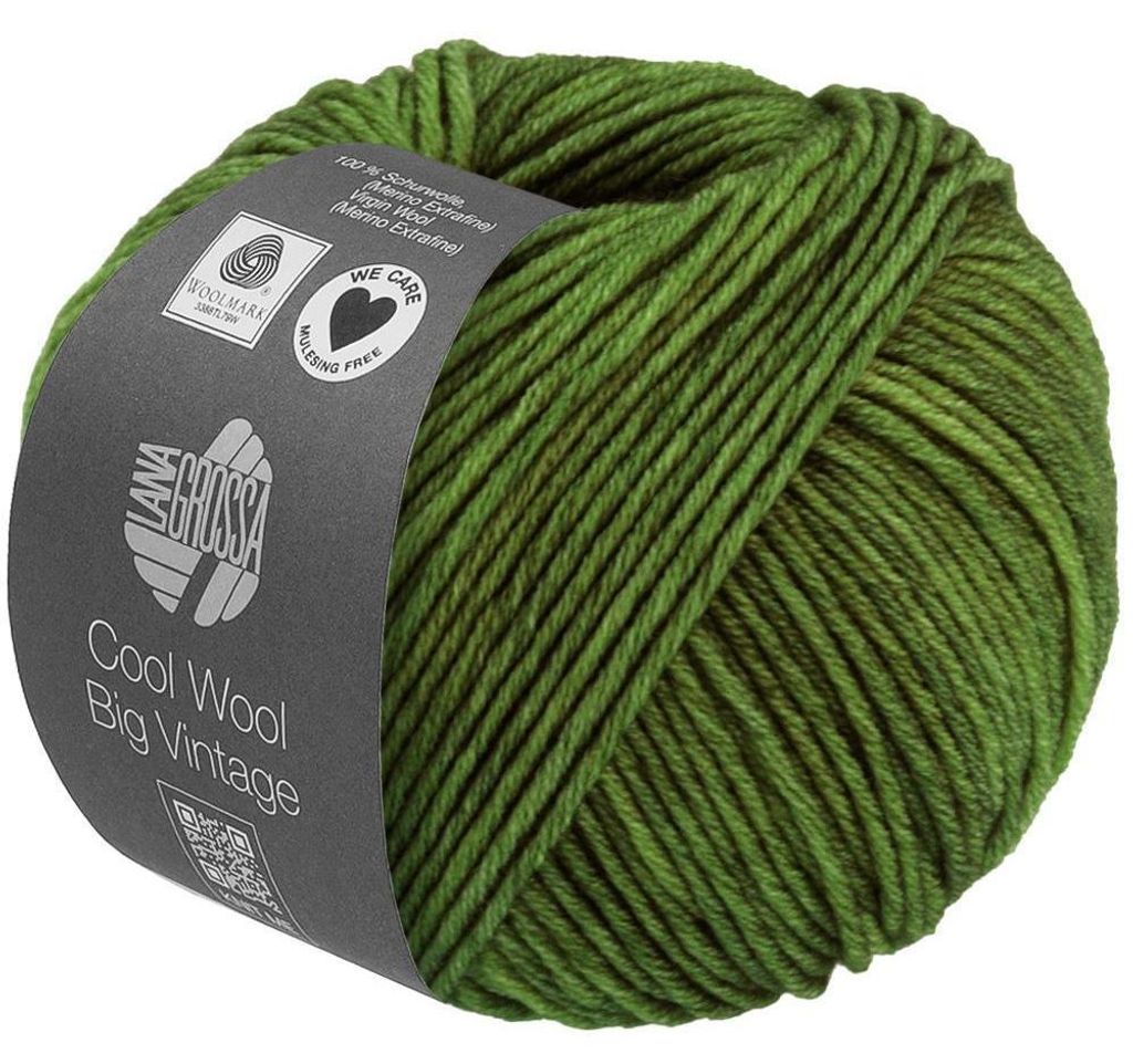 Lana Grossa - Cool Wool Big Vintage 7192 grasgrün Produktbild 