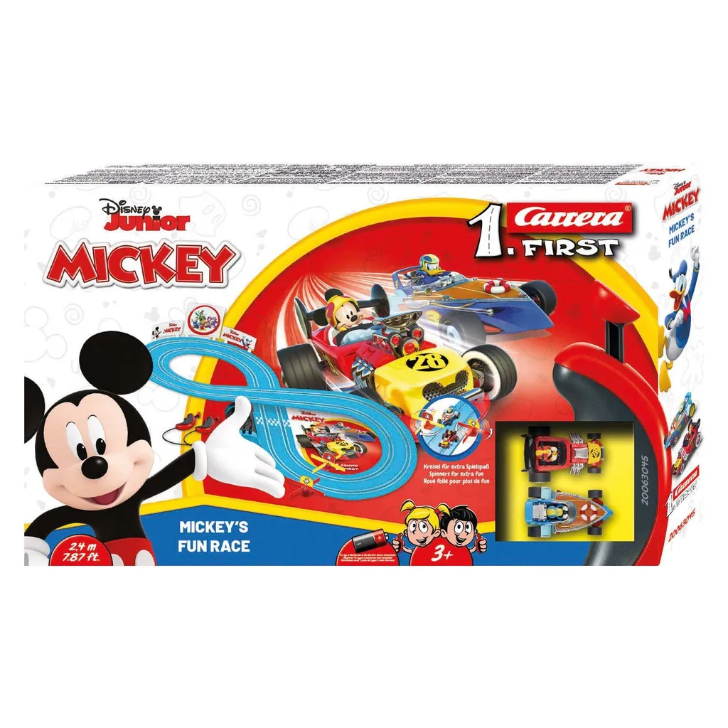 Premier Circuit de Course Mickey pour Apprendre à Piloter en s'Amusant