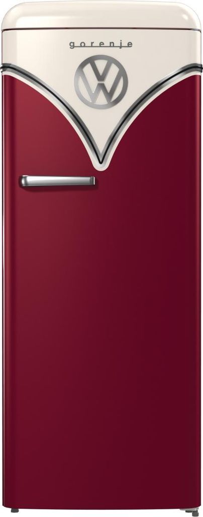 Gorenje OBRB615DR VW Bulli Retro Edition burgundy rot Standkühlschrank
